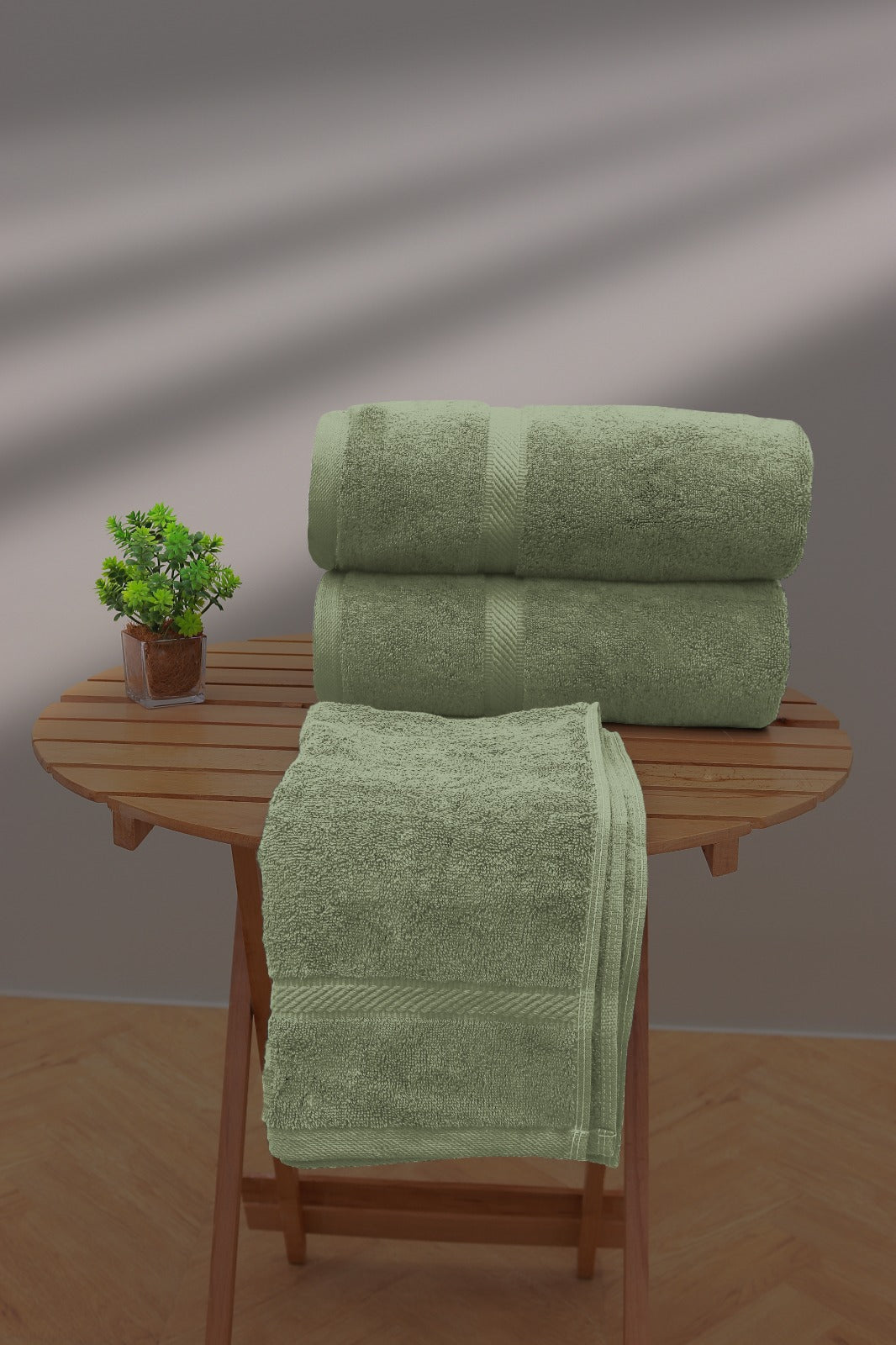 Luxury Bath Towel - Sage Green