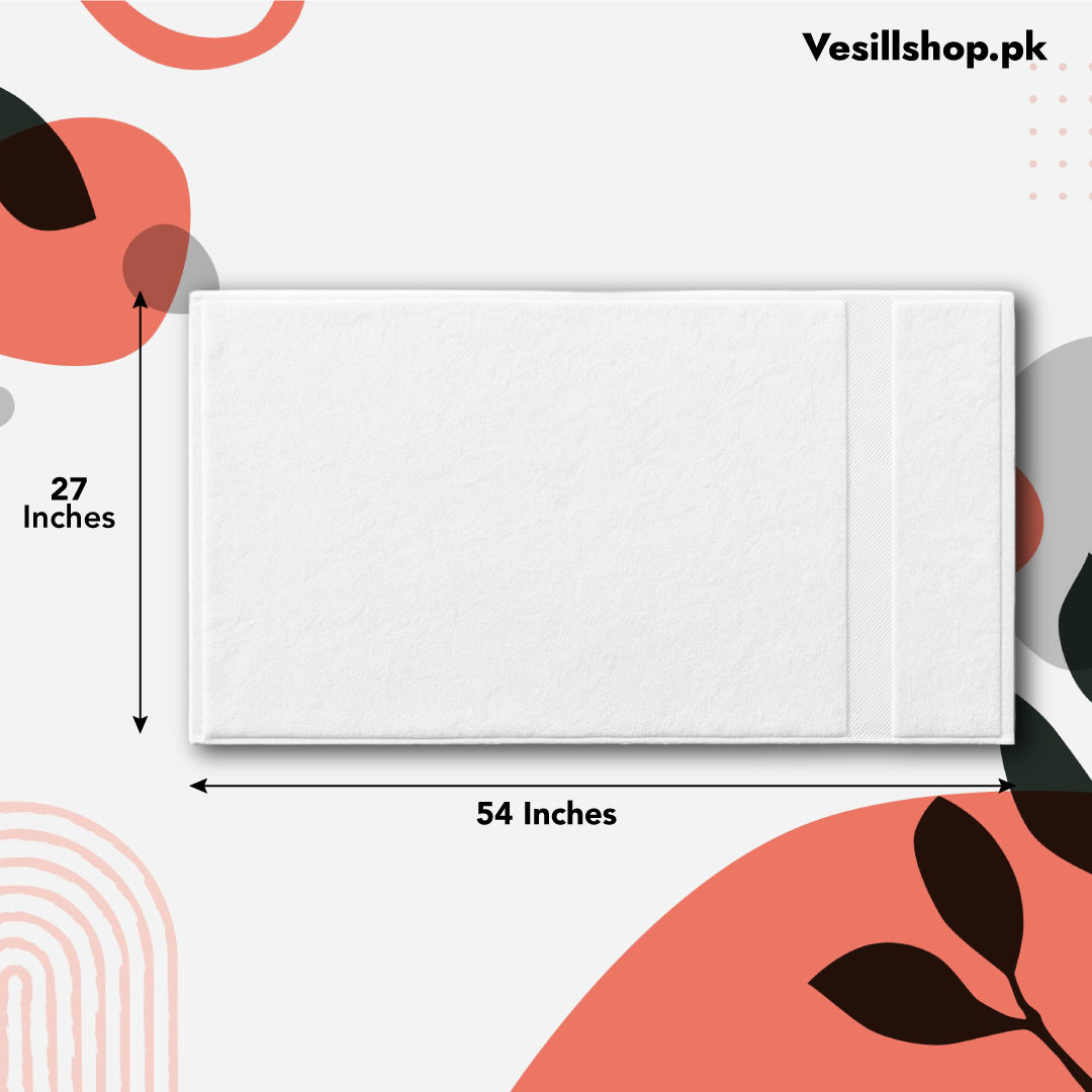 Premium White Bath Towel
