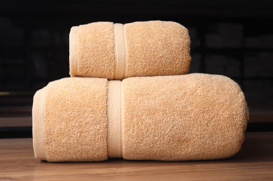 Luxury Bath Towel - Sandcastle Tan