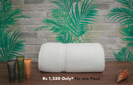 Premium White Bath Towel