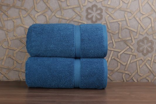 Luxury Bath Towel - Evening Blue